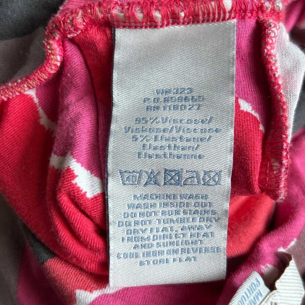 Boden Twist Front Maxi Dress Pink Floral Mod Retro Sleeveless Petite 6P - Picture 15 of 15